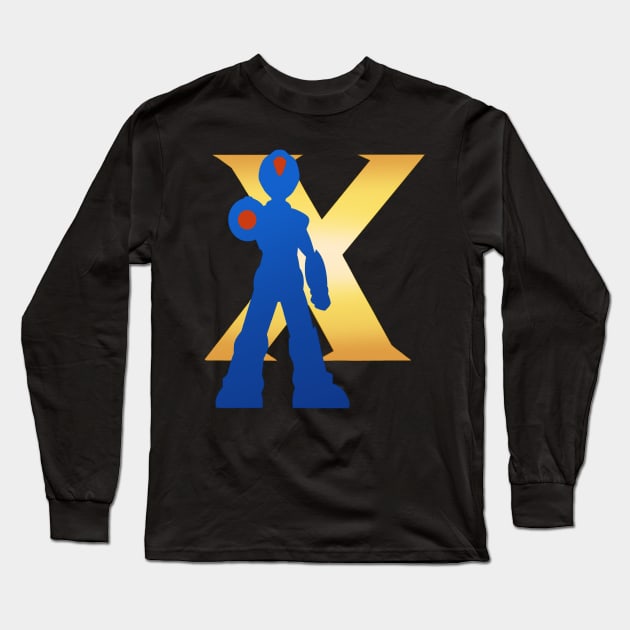 Megaman X Long Sleeve T-Shirt by voidofimpulse